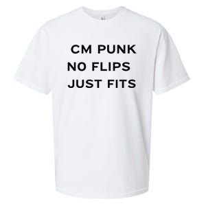 Cm Punk No Flips Just Fits Sueded Cloud Jersey T-Shirt