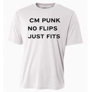 Cm Punk No Flips Just Fits Cooling Performance Crew T-Shirt