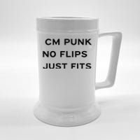 Cm Punk No Flips Just Fits Beer Stein