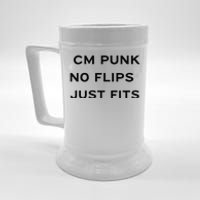 Cm Punk No Flips Just Fits Beer Stein