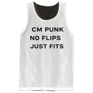 Cm Punk No Flips Just Fits Mesh Reversible Basketball Jersey Tank