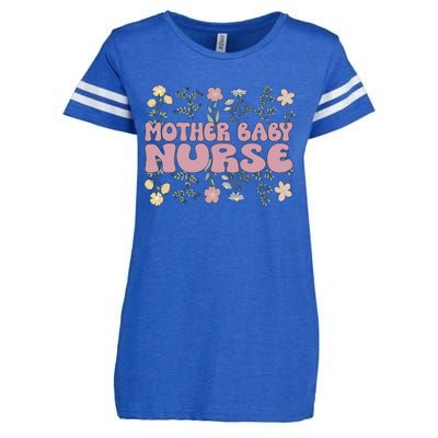 Cute Postpartum Nursing For A Groovy Motherbaby Nurse Enza Ladies Jersey Football T-Shirt