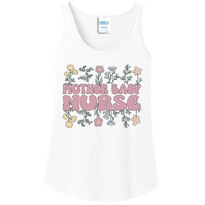 Cute Postpartum Nursing For A Groovy Motherbaby Nurse Ladies Essential Tank