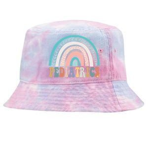 Christmas Pediatrics Nurse Pediatrician Peds Crew Flowers Sweatshirt Tie-Dyed Bucket Hat