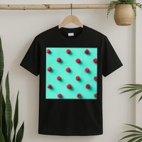 Colorful pattern of raspberries T-Shirt