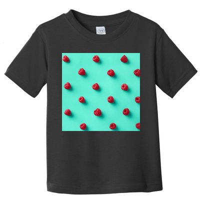 Colorful pattern of raspberries Toddler T-Shirt