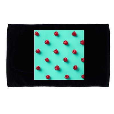 Colorful pattern of raspberries Microfiber Hand Towel