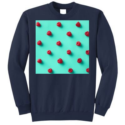 Colorful pattern of raspberries Sweatshirt