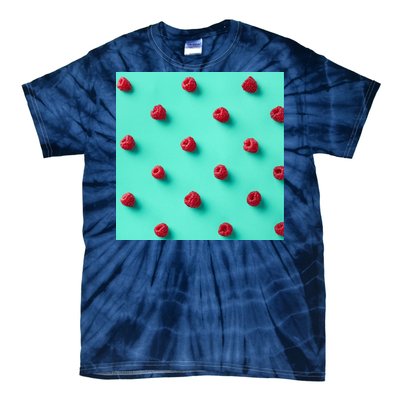 Colorful pattern of raspberries Tie-Dye T-Shirt