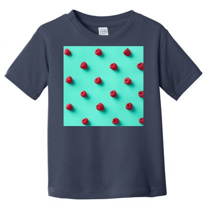 Colorful pattern of raspberries Toddler T-Shirt