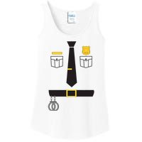 Cool Police Officer Costume For Cop Policeman Ladies Essential Tank