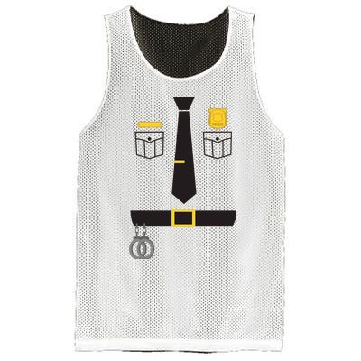 Cool Police Officer Costume For Cop Policeman Mesh Reversible Basketball Jersey Tank