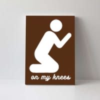 Christian Pray On My Knees Prayer Faith Canvas