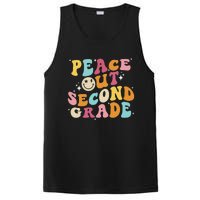 Cute Peace Out Second Grade Funny Last Day Of School PosiCharge Competitor Tank