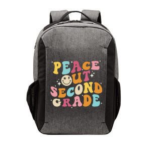 Cute Peace Out Second Grade Funny Last Day Of School Vector Backpack