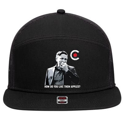 Conservative Party Of Canada How Do You Like Them Apples Pierre Bring It Home 7 Panel Mesh Trucker Snapback Hat