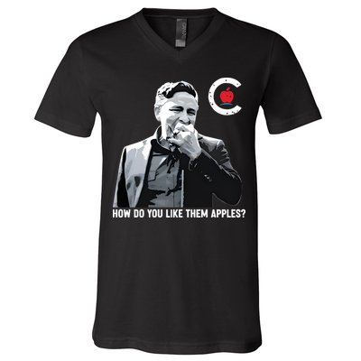 Conservative Party Of Canada How Do You Like Them Apples Pierre Bring It Home V-Neck T-Shirt