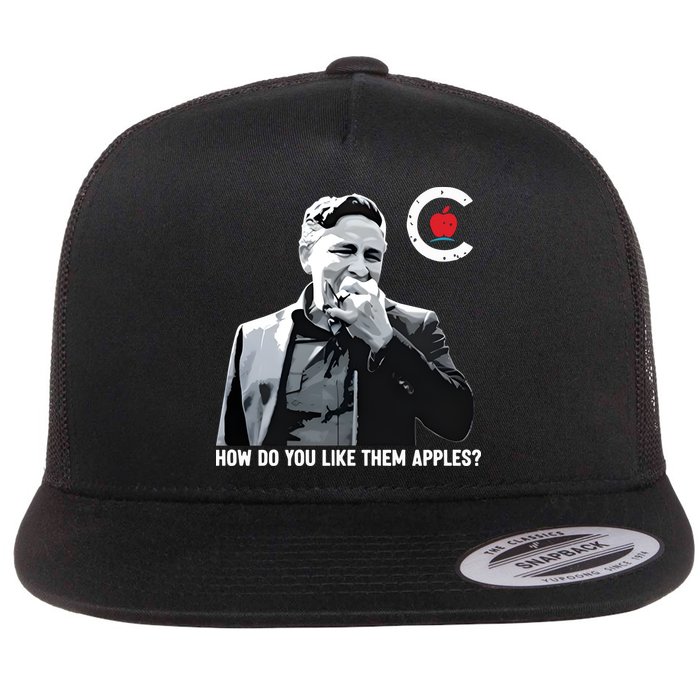 Conservative Party Of Canada How Do You Like Them Apples Pierre Bring It Home Flat Bill Trucker Hat