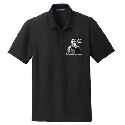 Conservative Party Of Canada How Do You Like Them Apples Pierre Bring It Home Dry Zone Grid Polo