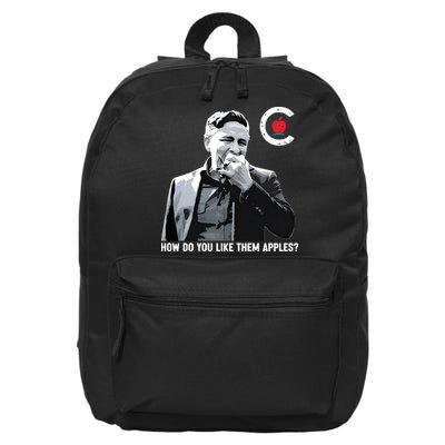 Conservative Party Of Canada How Do You Like Them Apples Pierre Bring It Home 16 in Basic Backpack