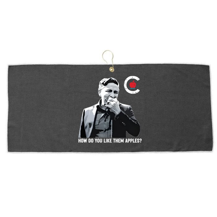 Conservative Party Of Canada How Do You Like Them Apples Pierre Bring It Home Large Microfiber Waffle Golf Towel