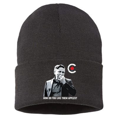 Conservative Party Of Canada How Do You Like Them Apples Pierre Bring It Home Sustainable Knit Beanie