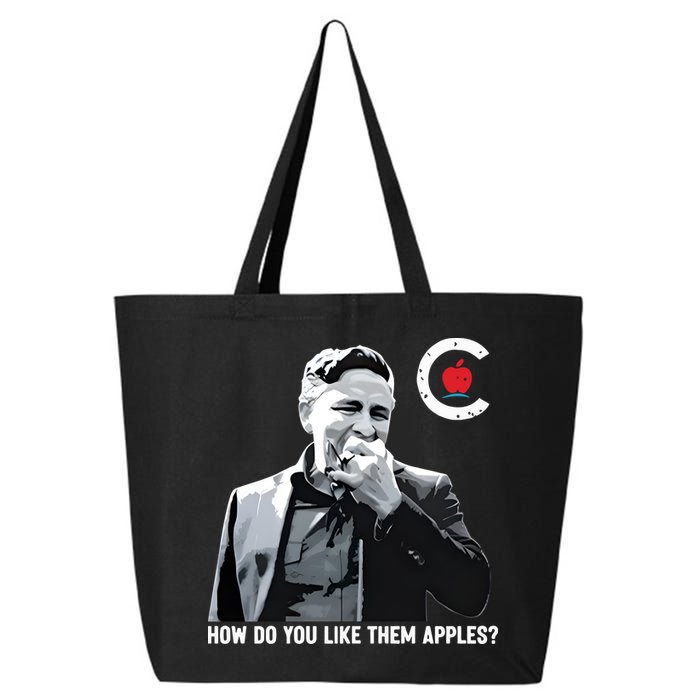 Conservative Party Of Canada How Do You Like Them Apples Pierre Bring It Home 25L Jumbo Tote