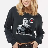 Conservative Party Of Canada How Do You Like Them Apples Pierre Bring It Home Cropped Pullover Crew