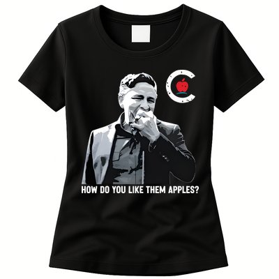 Conservative Party Of Canada How Do You Like Them Apples Pierre Bring It Home Womens T-Shirt
