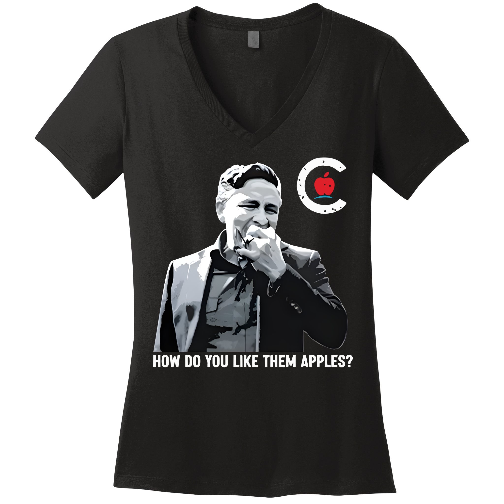 Conservative Party Of Canada How Do You Like Them Apples Pierre Bring It Home Women's V-Neck T-Shirt