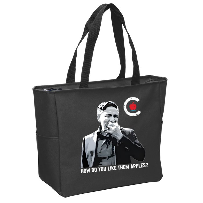 Conservative Party Of Canada How Do You Like Them Apples Pierre Bring It Home Zip Tote Bag