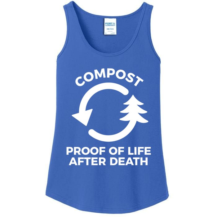 Compost Proof Of Life After Death Composting Gift Ladies Essential Tank