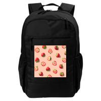 Colorful Pattern of Strawberries Backpack