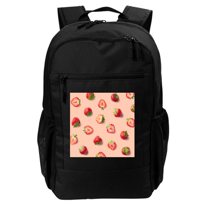 Colorful Pattern of Strawberries Backpack