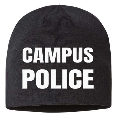 Campus Police Officer University Policeman Security Uniform Sustainable Beanie