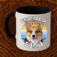 Corgi Property Of Retro Cute Dog Mug