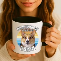 Corgi Property Of Retro Cute Dog Mug