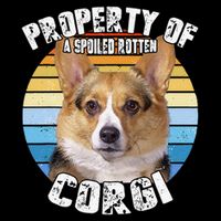 Corgi Property Of Retro Cute Dog Mug