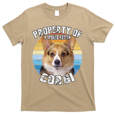 Corgi Property Of Retro Cute Dog T-Shirt