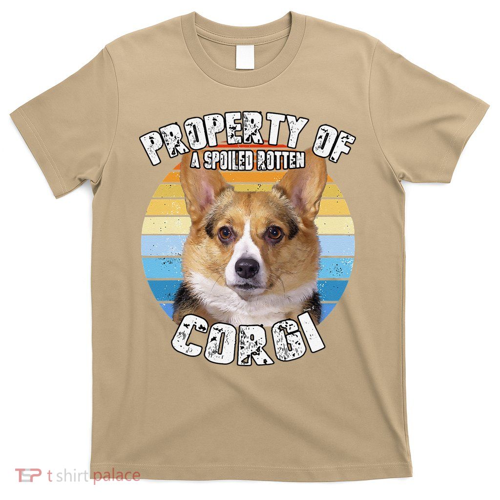 Corgi Property Of Retro Cute Dog T-Shirt