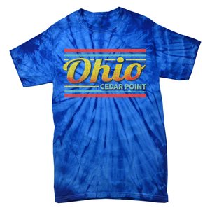 Cedar Point Ohio Souvenir Gift 70s 80s Style Tie-Dye T-Shirt