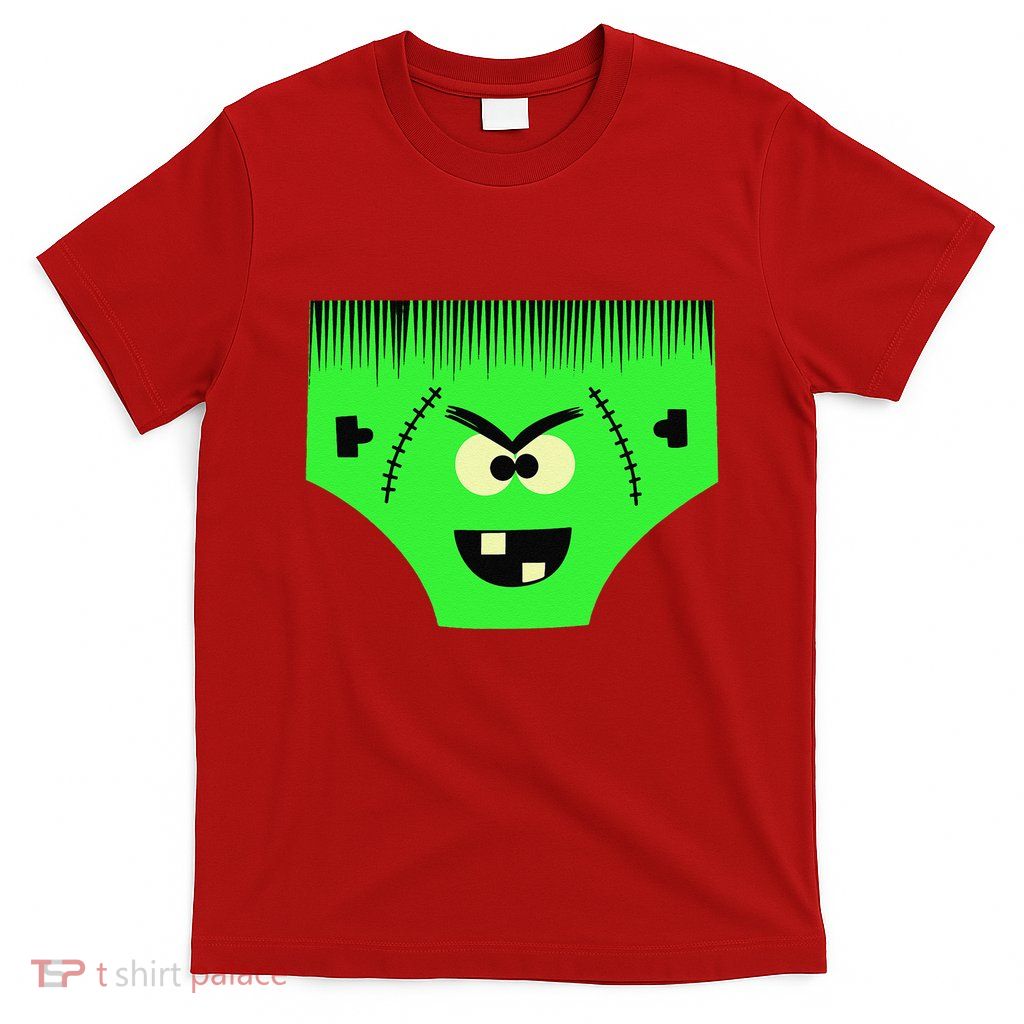 Creepy Pair Of Underwear Face Halloween Costume T-Shirt