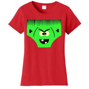 Creepy Pair Of Underwear Face Halloween Costume Women's T-Shirt