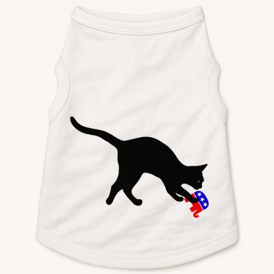 Cat Pouncing On Gop Elephant Cat Knocking Over Gop Elephant Doggie Tank