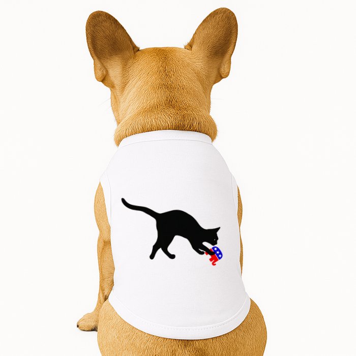 Cat Pouncing On Gop Elephant Cat Knocking Over Gop Elephant Doggie Tank