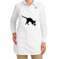 Cat Pouncing On Gop Elephant Cat Knocking Over Gop Elephant Apron