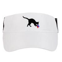 Cat Pouncing On Gop Elephant Cat Knocking Over Gop Elephant Adult Drive Performance Visor