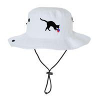 Cat Pouncing On Gop Elephant Cat Knocking Over Gop Elephant Bucket Hat