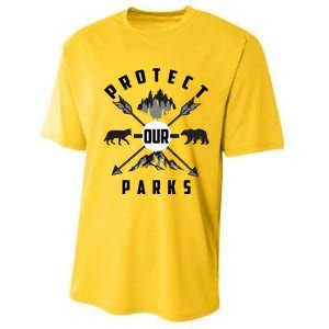 Cute Protect Our Parks Gift For Environt Advocate Gift Performance Sprint T-Shirt