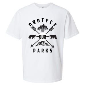 Cute Protect Our Parks Gift For Environt Advocate Gift Sueded Cloud Jersey T-Shirt